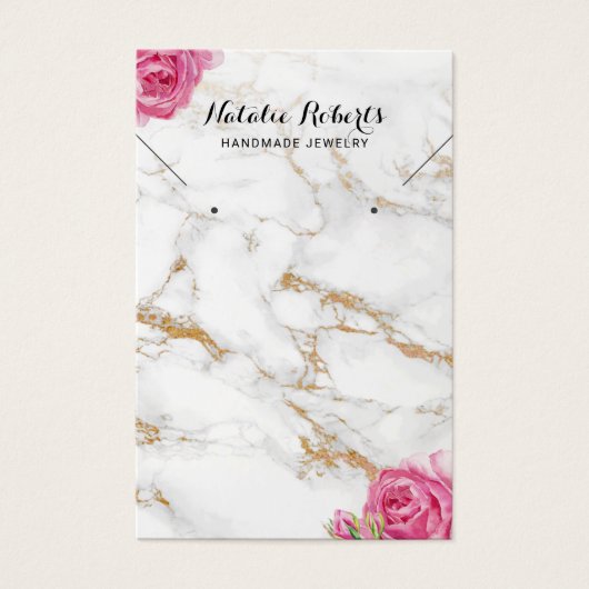  sierjuwelen die Ketting vervaardigen Visitekaartje (Voorkant)