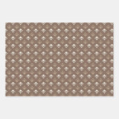 Sierkerstbomen.Wrapping papier Set van 3 Inpakpapier Vel (Voorkant 3)