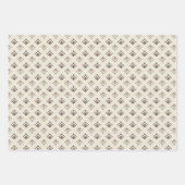 Sierkerstbomen.Wrapping papier Set van 3 Inpakpapier Vel (Voorkant 2)