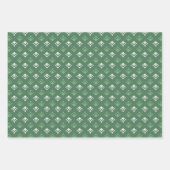 Sierkerstbomen.Wrapping papier Set van 3 Inpakpapier Vel (Voorkant 3)