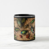 Sierkevers van de bos mok (Midden)