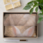 Sierkonijn tissuepapier (Geschenk)