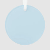 Sierkop van wilde eend ornament (achterkant)