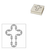 sierkruis, stempel (Gestempeld)