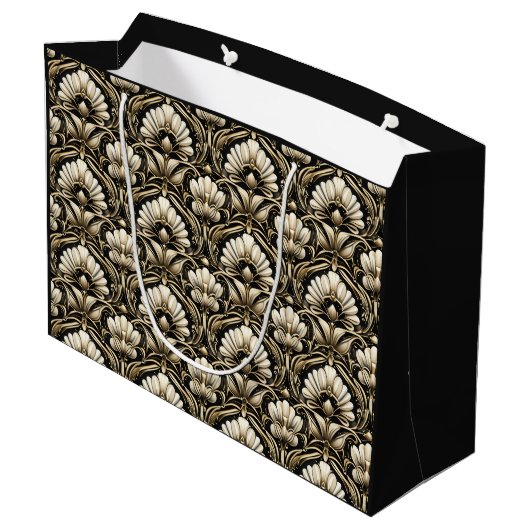 Sierkunst Art Deco – Noir | Luxe Decoratie Groot Cadeauzakje (Achterkant Gekanteld)