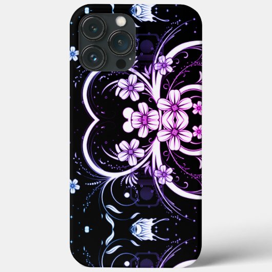 Sierkunst bloemschildering Case-Mate iPhone case (Achterkant)