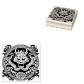 sierkunst draken kunst stempel (Gestempeld)