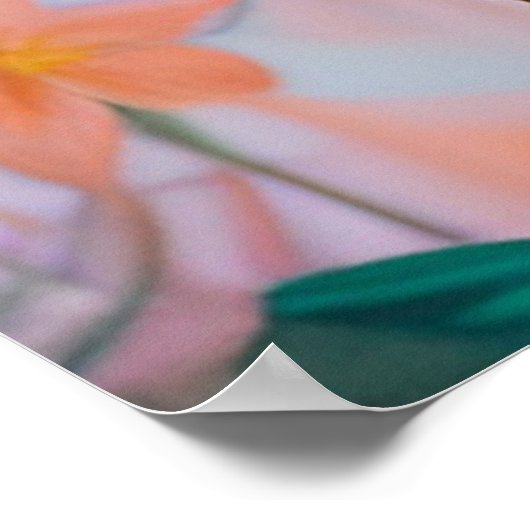 Sierkunst gezicht kunst prinses poster (Hoek)