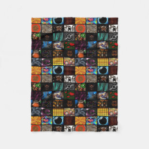 Sierkunst Pop Art-patroon Fleece Deken