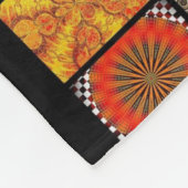 Sierkunst Pop Art-patroon Fleece Deken (Hoek)