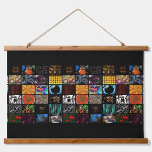 Sierkunst Pop Art-patroon Hangend Wandkleed