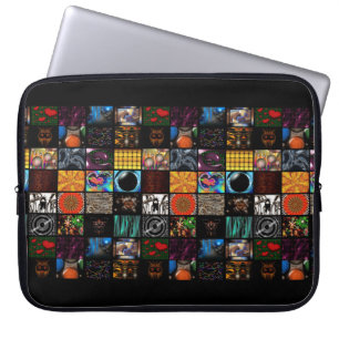 Sierkunst Pop Art-patroon Laptop Sleeve