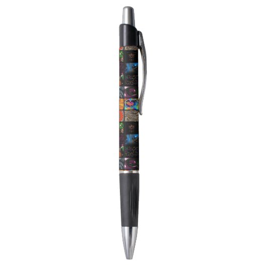 Sierkunst Pop Art-patroon Pen (Achterkant (Verticaal))