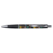 Sierkunst Pop Art-patroon Pen (Achterkant)