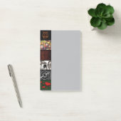 Sierkunst Pop Art-patroon Post-it® Notes (Kantoor)