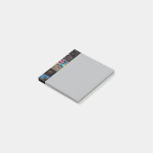 Sierkunst Pop Art-patroon Post-it® Notes (Schuin)