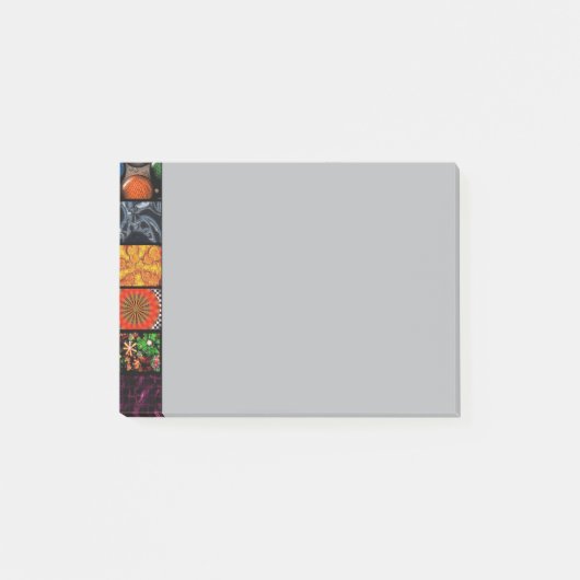 Sierkunst Pop Art-patroon Post-it® Notes (Voorkant)