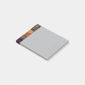 Sierkunst Pop Art-patroon Post-it® Notes (Schuin)