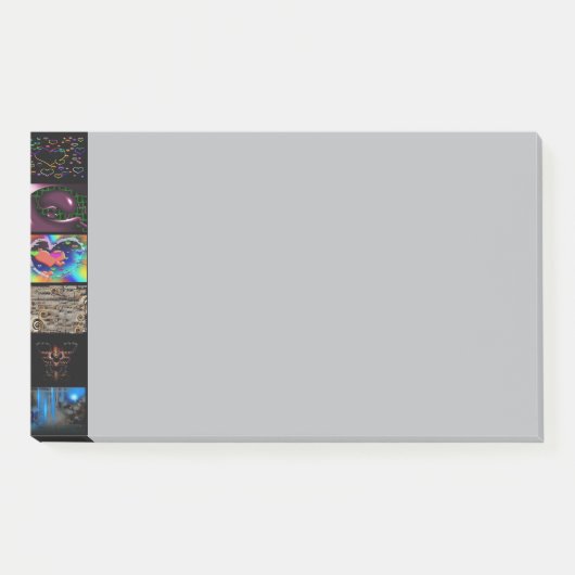 Sierkunst Pop Art-patroon Post-it® Notes (Voorkant)