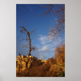 sierkunst wandposter stadsgezicht poster
