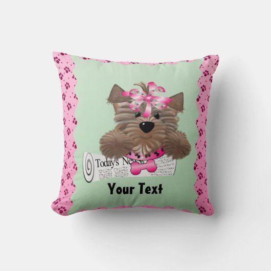 Sierkussen 20 x 20 inch personaliseren (Voorkant)