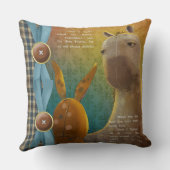 Sierkussen 20X2O van het Velveteen-konijn (Achterkant)