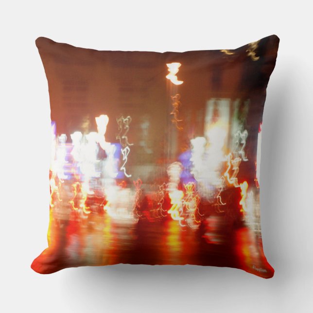 Sierkussen abstract licht (Voorkant)