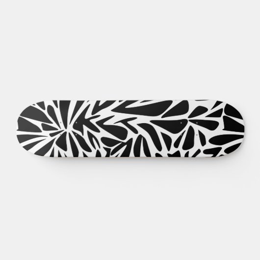 Sierkussen Abstracte moderne Persoonlijk Skateboard (Horizontaal)