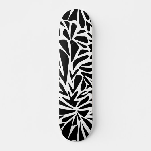 Sierkussen Abstracte moderne Persoonlijk Skateboard (Voorkant)