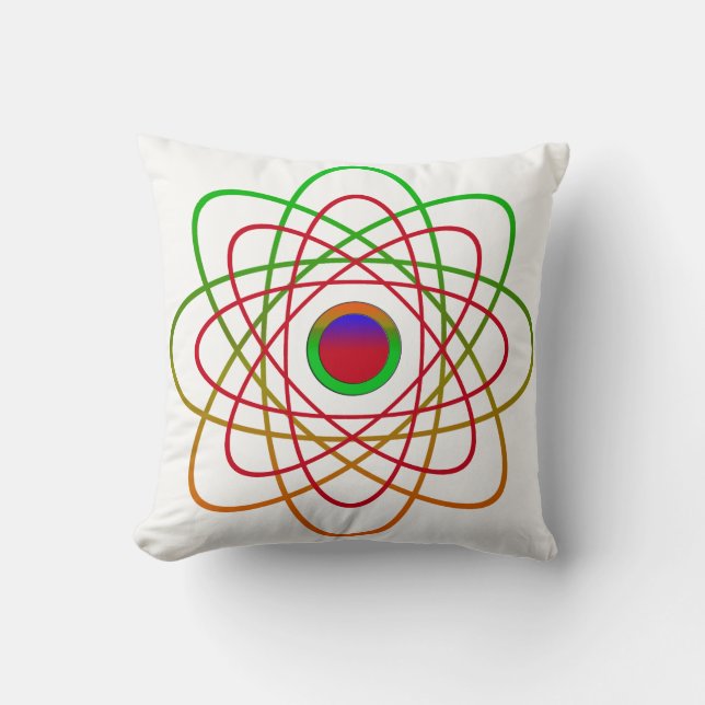 Sierkussen atoms (Voorkant)