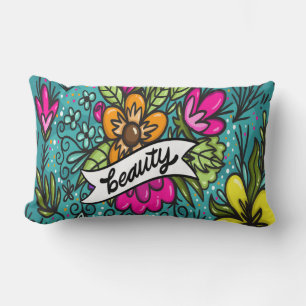 Sierkussen Beauty met Flowers Kussen