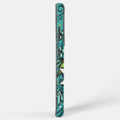 Sierkussen Beauty met Flowers Samsung Galaxy Hoesje (Rechterkant)