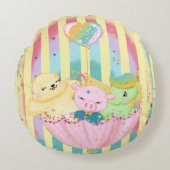 Sierkussen Bedtime Buddies Rond Kussen (Voorkant)