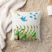 Sierkussen Bird (Deken)