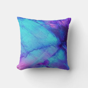 Sierkussen - Blauw Roze Opal
