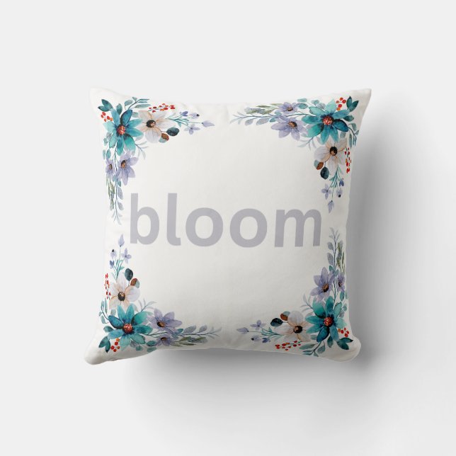 Sierkussen Bloom (Achterkant)
