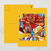 Sierkussen Briefkaart (Voorkant / Achterkant)
