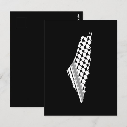 Sierkussen Briefkaart (Voorkant / Achterkant)