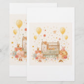 Sierkussen Briefpapier (Voorkant / Achterkant)