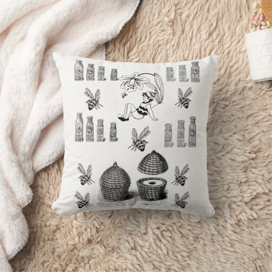 Sierkussen Bumblebee (Deken)