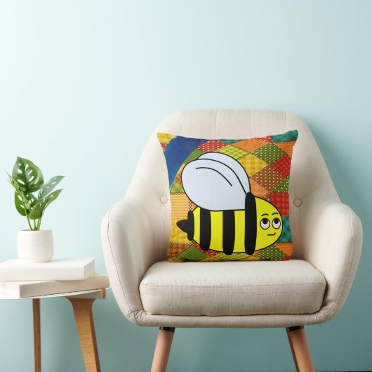 Sierkussen Bumblebee (Stoel)