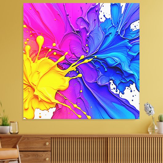 Sierkussen Canvas Afdruk (Insitu (Woonkamer))