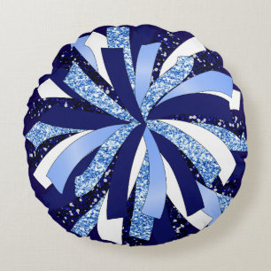 Sierkussen Cheerleader Pom Pom gepersonaliseerd Rond Kussen