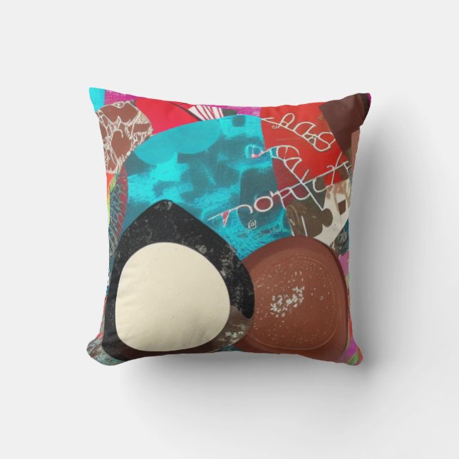 Sierkussen Chocolade Dingen (Voorkant)