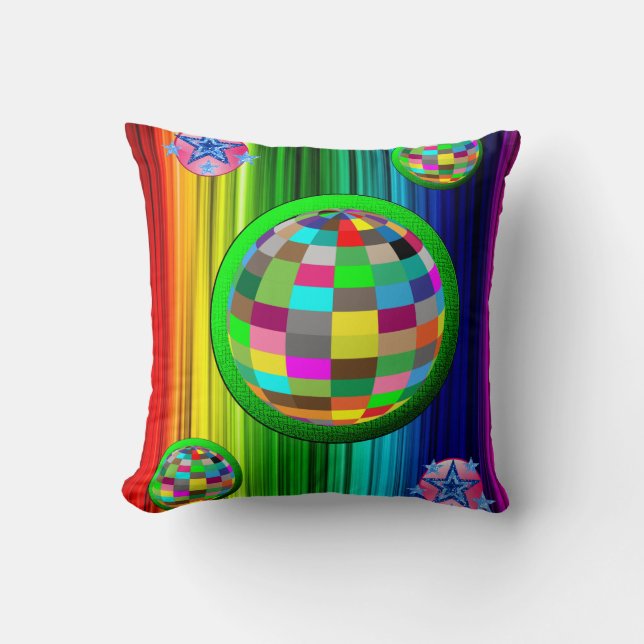 Sierkussen Colorful (Voorkant)