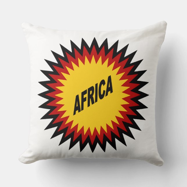 Sierkussen  DESIGN   AFRICA  (Voorkant)