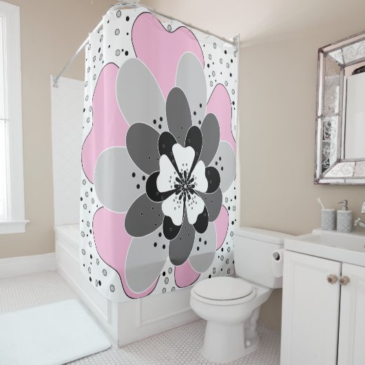 Sierkussen Douchegordijn (In situ)