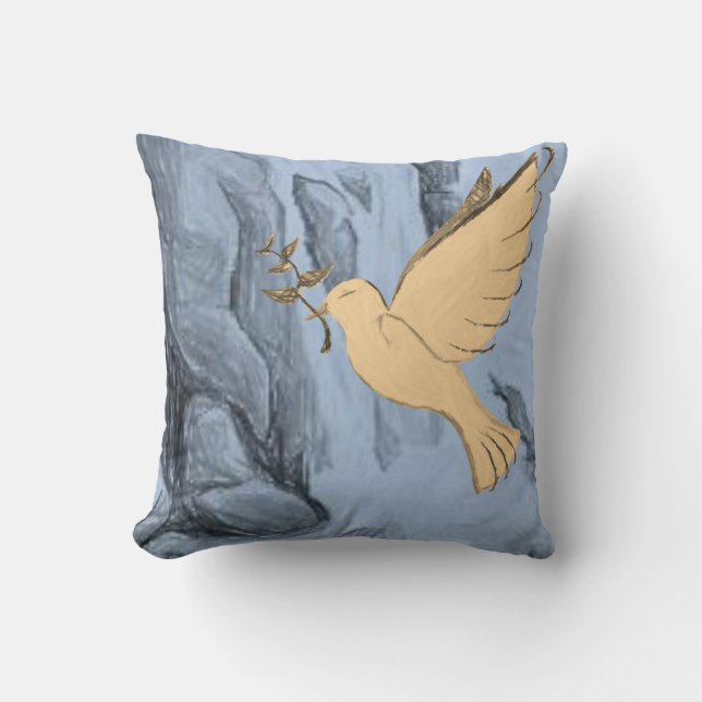 Sierkussen Dove (Voorkant)