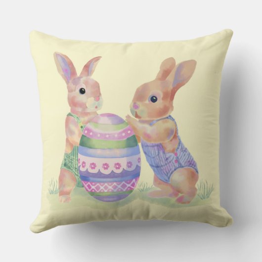 Sierkussen Egg Bunnies (Achterkant)