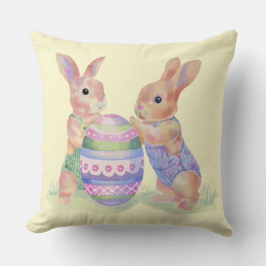 Sierkussen Egg Bunnies (Voorkant)